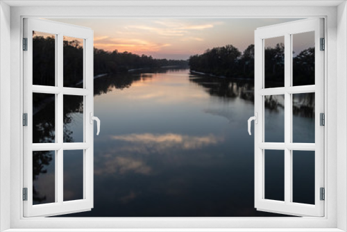 Fototapeta Naklejka Na Ścianę Okno 3D - Brisbanre River Dawn