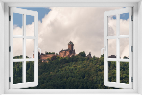 Fototapeta Naklejka Na Ścianę Okno 3D - Château du Haut-Kœnigsbourg Alsace médiévale