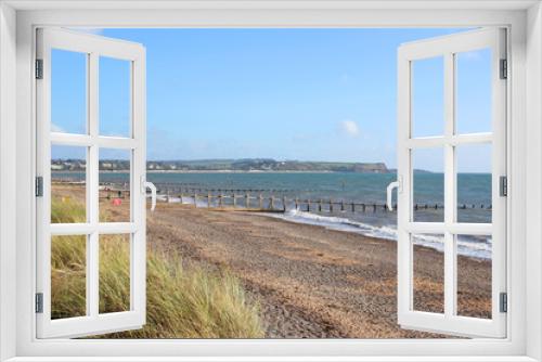 Fototapeta Naklejka Na Ścianę Okno 3D - Dawlish Warren Beach, Devon
