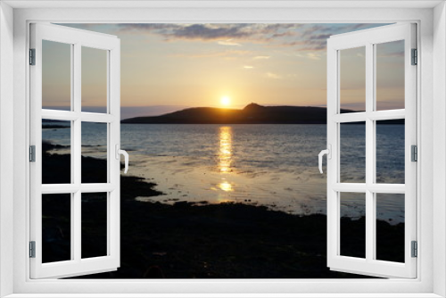 Fototapeta Naklejka Na Ścianę Okno 3D - Valentia Island Sunset