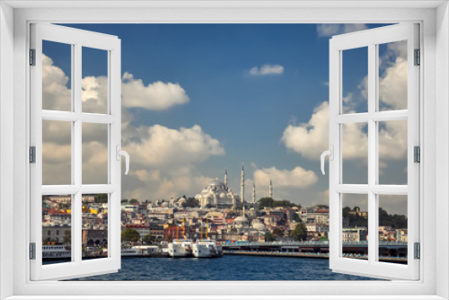 Fototapeta Naklejka Na Ścianę Okno 3D - beautiful city landscape 