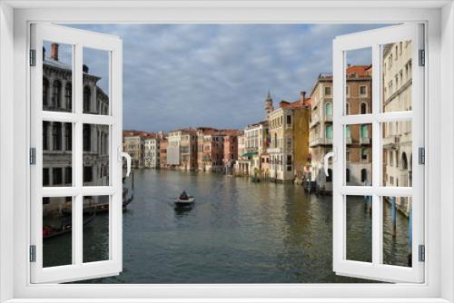 Fototapeta Naklejka Na Ścianę Okno 3D - grand canal in venice