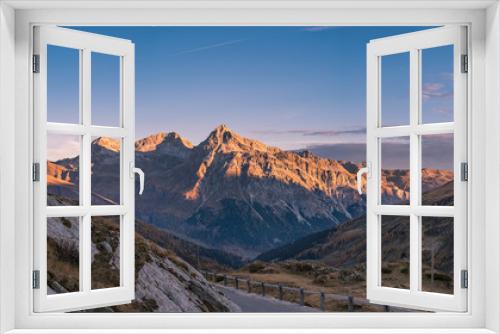 Fototapeta Naklejka Na Ścianę Okno 3D - Blick auf das Teurihorn