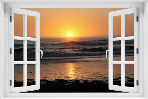 Fototapeta Naklejka Na Ścianę Okno 3D - Washington sunset