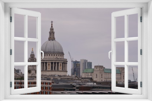 Fototapeta Naklejka Na Ścianę Okno 3D - Londres en un día