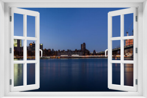 Fototapeta Naklejka Na Ścianę Okno 3D - Brooklyn Bridge Panorama