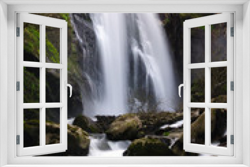 Fototapeta Naklejka Na Ścianę Okno 3D - Toxa waterfall