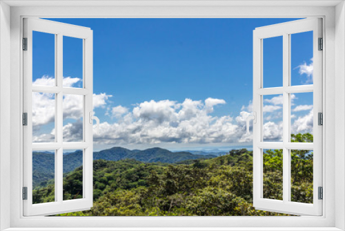 Fototapeta Naklejka Na Ścianę Okno 3D - Mountain view ,Guanacaste, Costa Rica.
