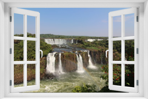 Fototapeta Naklejka Na Ścianę Okno 3D - Iguazù