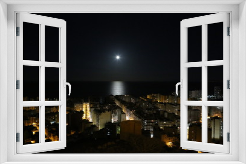 Fototapeta Naklejka Na Ścianę Okno 3D - fotos de paisajes varios noche luna cielo mar 