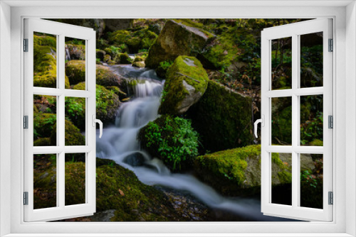 Fototapeta Naklejka Na Ścianę Okno 3D - Gaishöll Wasserfälle