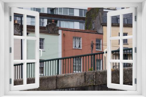 Fototapeta Naklejka Na Ścianę Okno 3D - Terraced housing Bristol 08