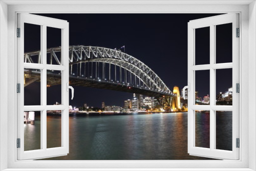 Fototapeta Naklejka Na Ścianę Okno 3D - Sydney Harbour bridge