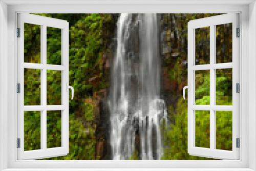 Fototapeta Naklejka Na Ścianę Okno 3D - Risco waterfall - madeira island