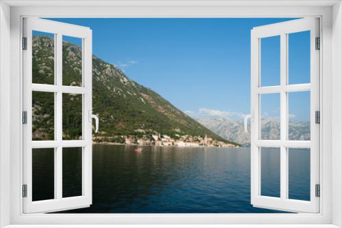 Fototapeta Naklejka Na Ścianę Okno 3D - Blue Sky Over Montenegro