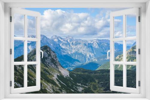 Fototapeta Naklejka Na Ścianę Okno 3D - mountain scape