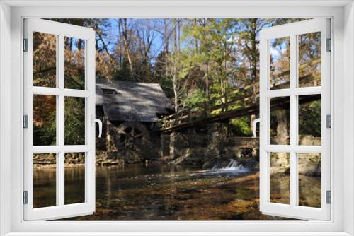 Fototapeta Naklejka Na Ścianę Okno 3D - Grist Mill