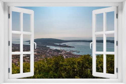 Fototapeta Naklejka Na Ścianę Okno 3D - City of Trogir, Croatia