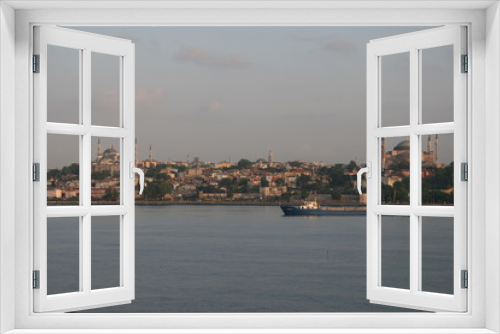 Fototapeta Naklejka Na Ścianę Okno 3D - A set of istanbul photographs at sunrise
