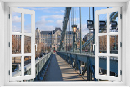 Fototapeta Naklejka Na Ścianę Okno 3D - Pont de Budapest