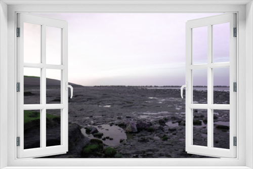 Fototapeta Naklejka Na Ścianę Okno 3D - view over the sea in the netherlands