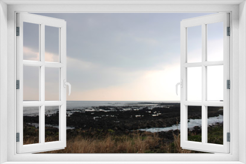 Fototapeta Naklejka Na Ścianę Okno 3D - Beautiful Scenery of Jeju Island / Scenery Picture of Jeju Island, Korea