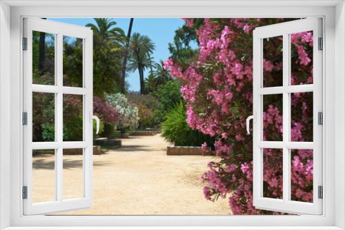 Fototapeta Naklejka Na Ścianę Okno 3D - Jardines de Murillo, Sevilla, Andalusien, Spanien