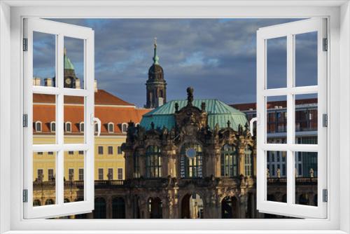 Fototapeta Naklejka Na Ścianę Okno 3D - Zwinger art gallery and museum in Dresden, Saxony Germany