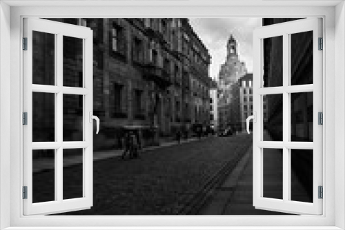 Fototapeta Naklejka Na Ścianę Okno 3D - Landmarks of Saxony Germany - elegant baroque city Dresden, popular touristic attraction