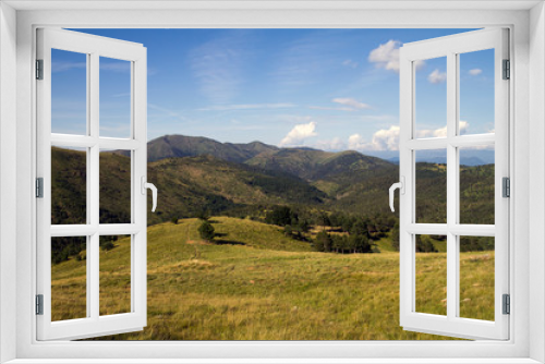 Fototapeta Naklejka Na Ścianę Okno 3D - Panorami del Monferrato