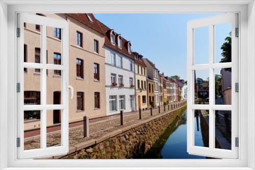 Fototapeta Naklejka Na Ścianę Okno 3D - oldtown and world heritage Wismar