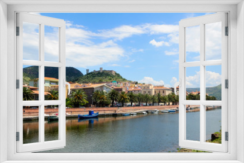 Fototapeta Naklejka Na Ścianę Okno 3D - Fiume Temo (unico navigabile in Sardegna)