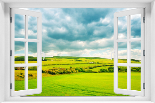 Fototapeta Naklejka Na Ścianę Okno 3D - Dramatic Scottish landscape