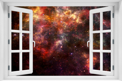 Fototapeta Naklejka Na Ścianę Okno 3D - Artistic Multicolored Smooth Beautiful Galaxy Background