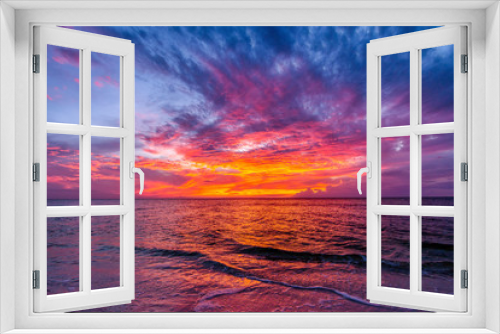 Fototapeta Naklejka Na Ścianę Okno 3D - sunset dreams