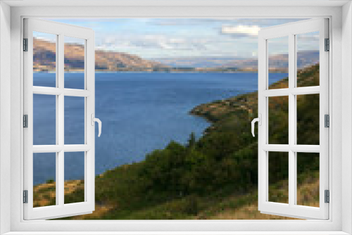 Fototapeta Naklejka Na Ścianę Okno 3D - Lake Hawea Neuseeland