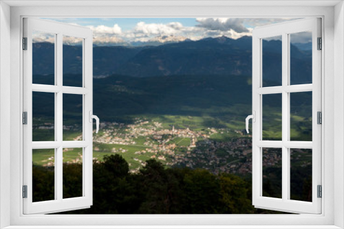 Fototapeta Naklejka Na Ścianę Okno 3D - Panorami del Trentino