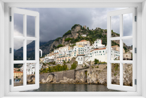 Fototapeta Naklejka Na Ścianę Okno 3D - Amalfi Coast