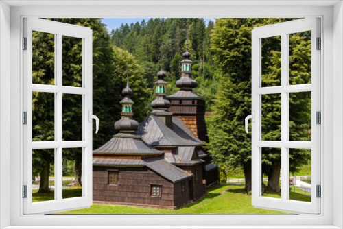 Fototapeta Naklejka Na Ścianę Okno 3D - Cerkiew