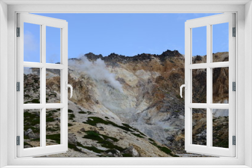 Fototapeta Naklejka Na Ścianę Okno 3D - 火山