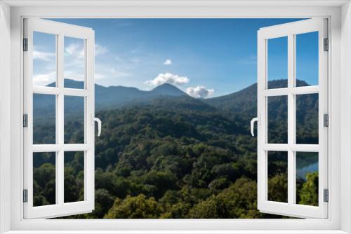 Fototapeta Naklejka Na Ścianę Okno 3D - Twin Lakes Bali