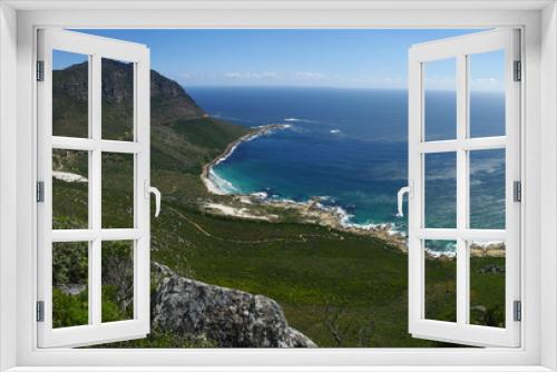 Fototapeta Naklejka Na Ścianę Okno 3D - Sandy Bay from Little Lion's Head, Cape Town, South Africa