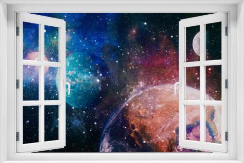 Fototapeta Naklejka Na Ścianę Okno 3D - High quality space background. explosion supernova. Bright Star Nebula. Distant galaxy. Abstract image. Elements of this image furnished by NASA.