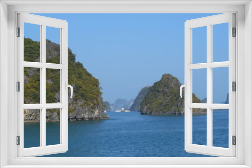 Fototapeta Naklejka Na Ścianę Okno 3D - Halong Bay