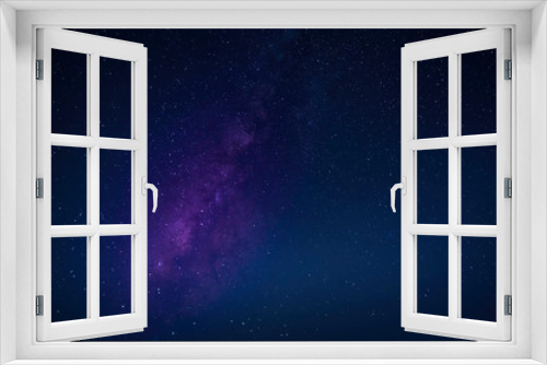 Fototapeta Naklejka Na Ścianę Okno 3D - Sternenhimmel mit Milchstraße
