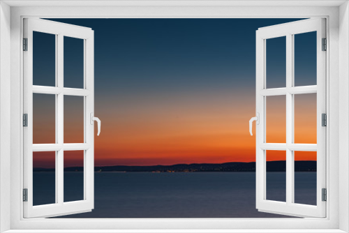 Fototapeta Naklejka Na Ścianę Okno 3D - After sunset