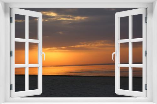 Fototapeta Naklejka Na Ścianę Okno 3D - sea sunset 