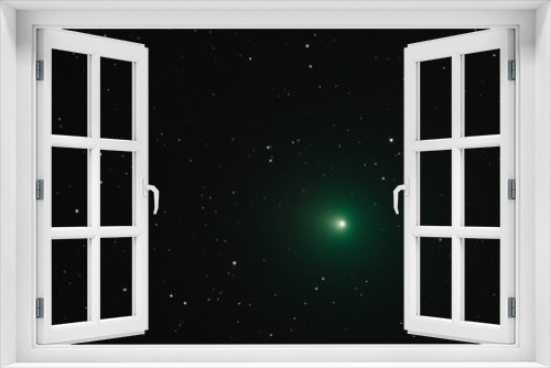 Fototapeta Naklejka Na Ścianę Okno 3D - The comet 46P/Wirtanen photographed on December 10, 2018, with a small refractor telescope from the Wachenheim in Germany.