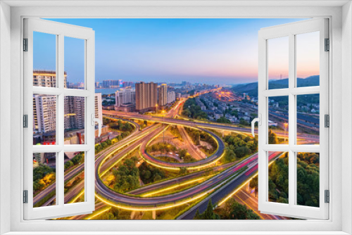 Fototapeta Naklejka Na Ścianę Okno 3D - Hangzhou city scenery