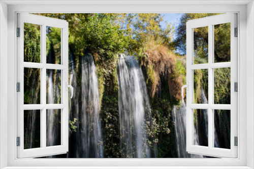 Fototapeta Naklejka Na Ścianę Okno 3D - Famous Kursunlu Waterfalls in Antalya Turkey